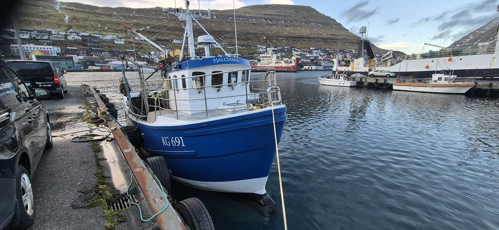 Útróðrarbáturin Fjalltangi til sølu