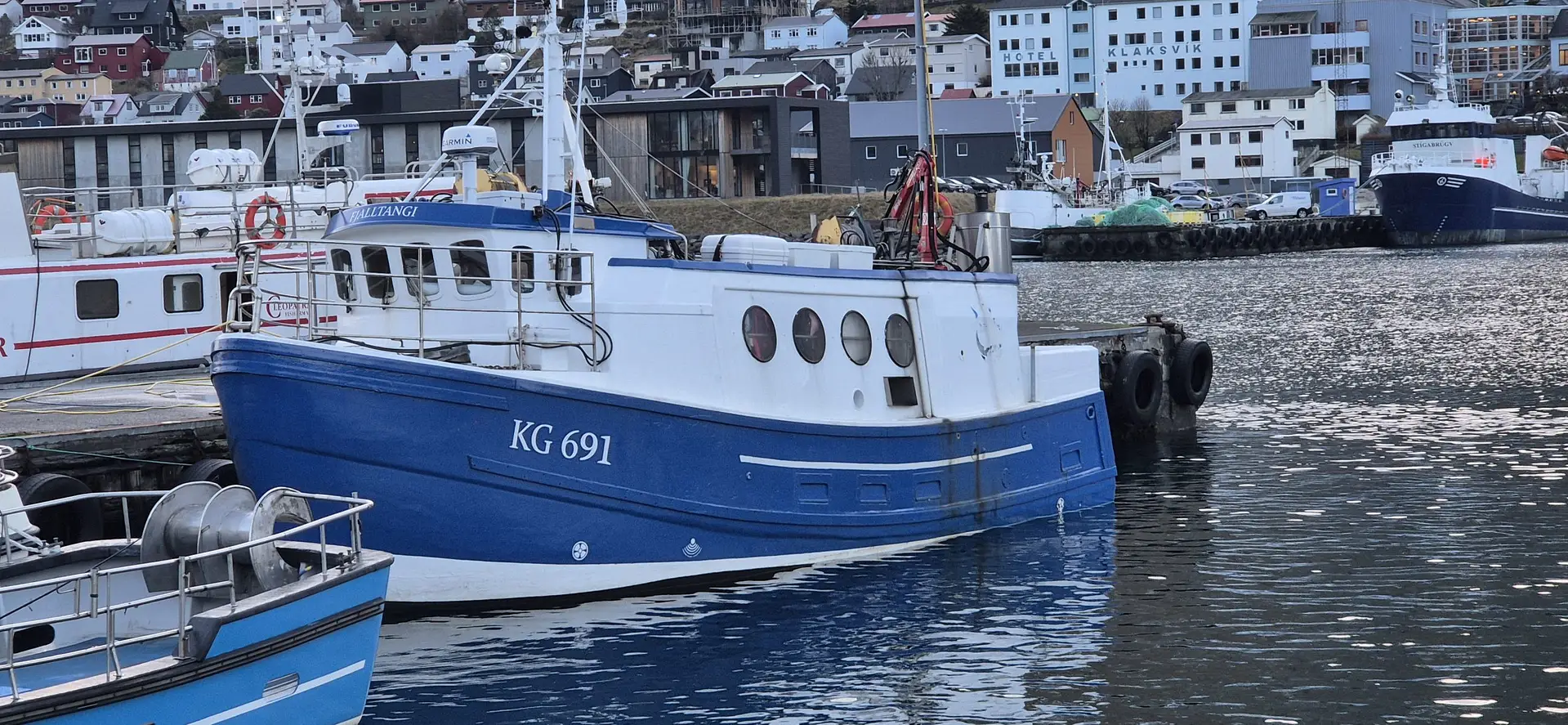 Útróðrarbáturin Fjalltangi til sølu