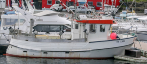 Stigfjord 28 med fisketegn til salg