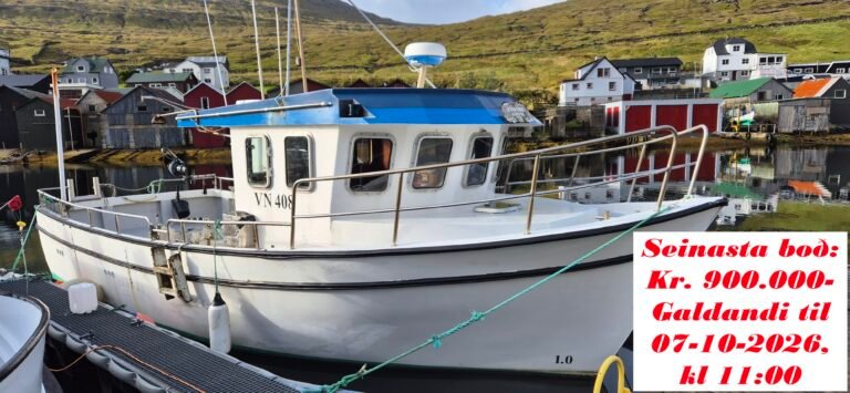 Stigfjord 33 fót við 500 HK